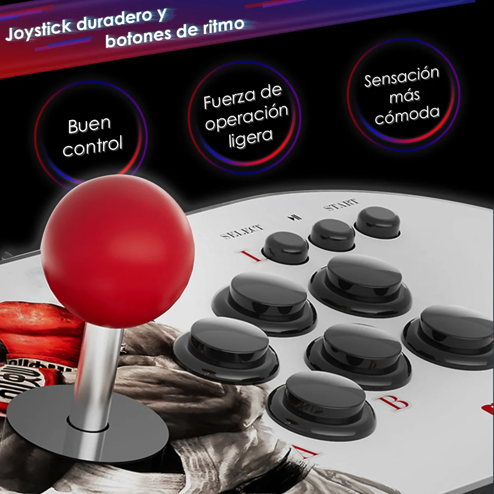 Consola Retro para TV tipo recreativa – Diversión Clásica en Pantalla Grande - Imagen 3