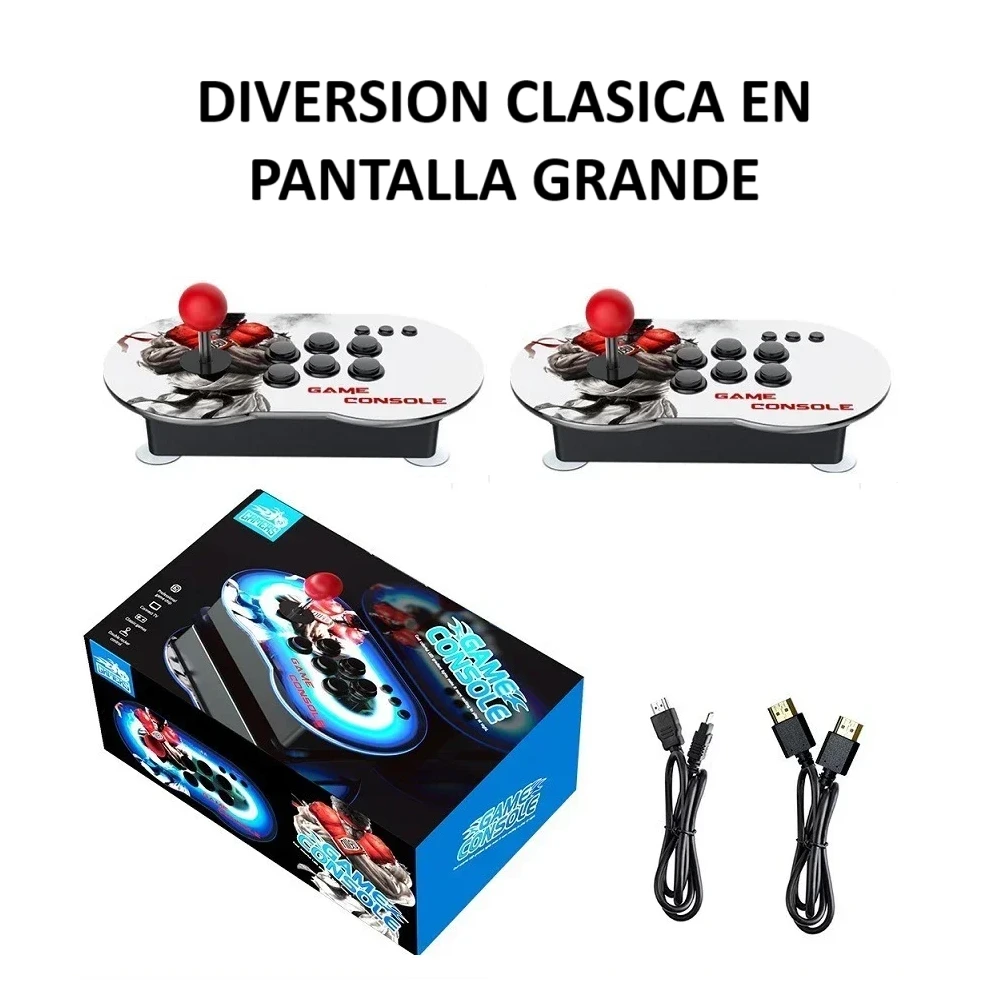 Consola Retro para TV tipo recreativa – Diversión Clásica en Pantalla Grande - Imagen 6