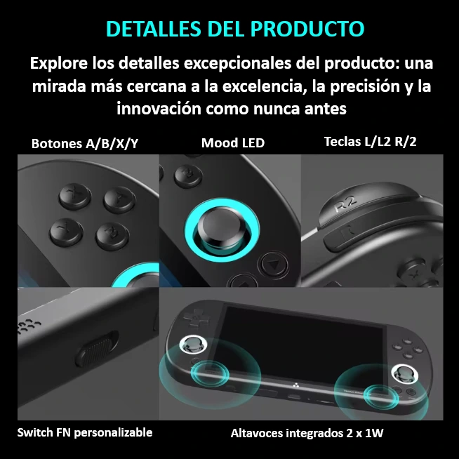 Consola de Juegos Portátil Trimui Smart Pro – Diversión Retro en la Palma de tu Mano - Imagen 5