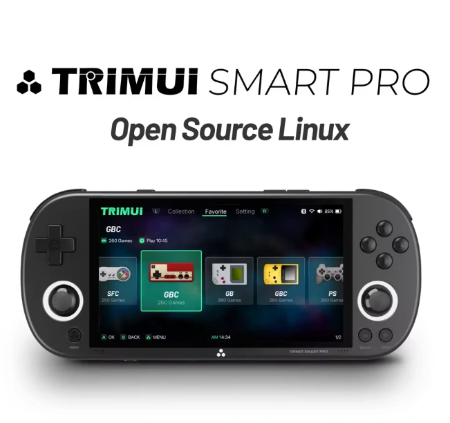 Consola de Juegos Portátil Trimui Smart Pro – Diversión Retro en la Palma de tu Mano