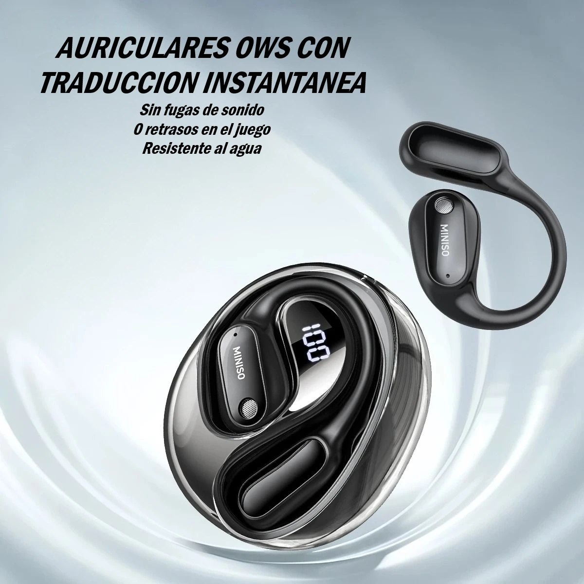 Auriculares OWS MINISO MS190 – Música, Llamadas y ¡Traducción en tu Bolsillo!