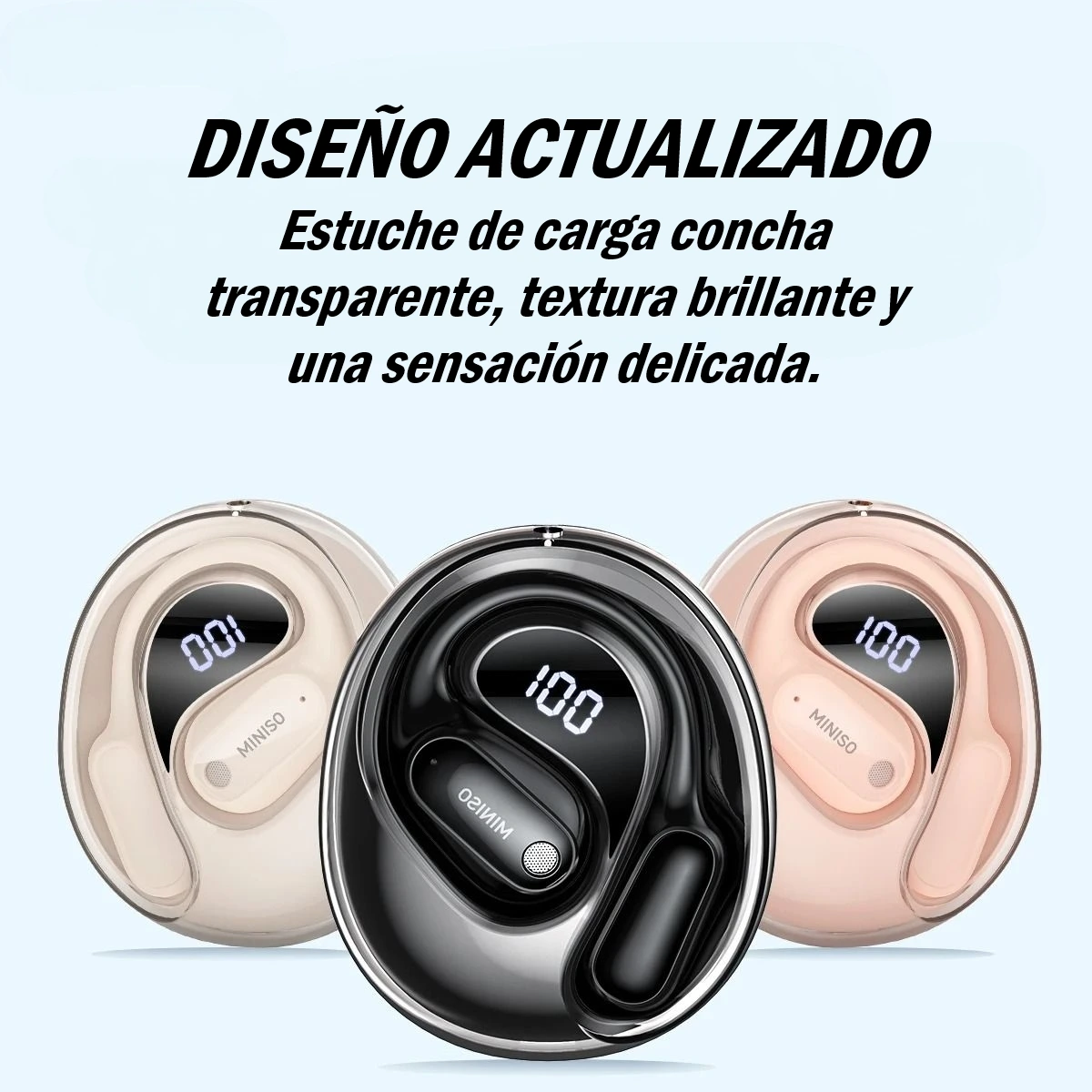 Auriculares OWS MINISO MS190 – Música, Llamadas y ¡Traducción en tu Bolsillo! - Imagen 2