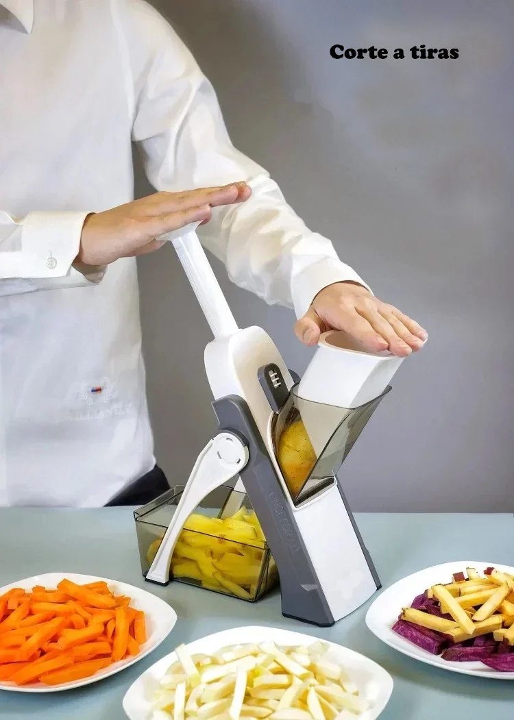 Cortador de Verduras 5 en 1 – Tu Ayudante Estrella en la Cocina - Imagen 6