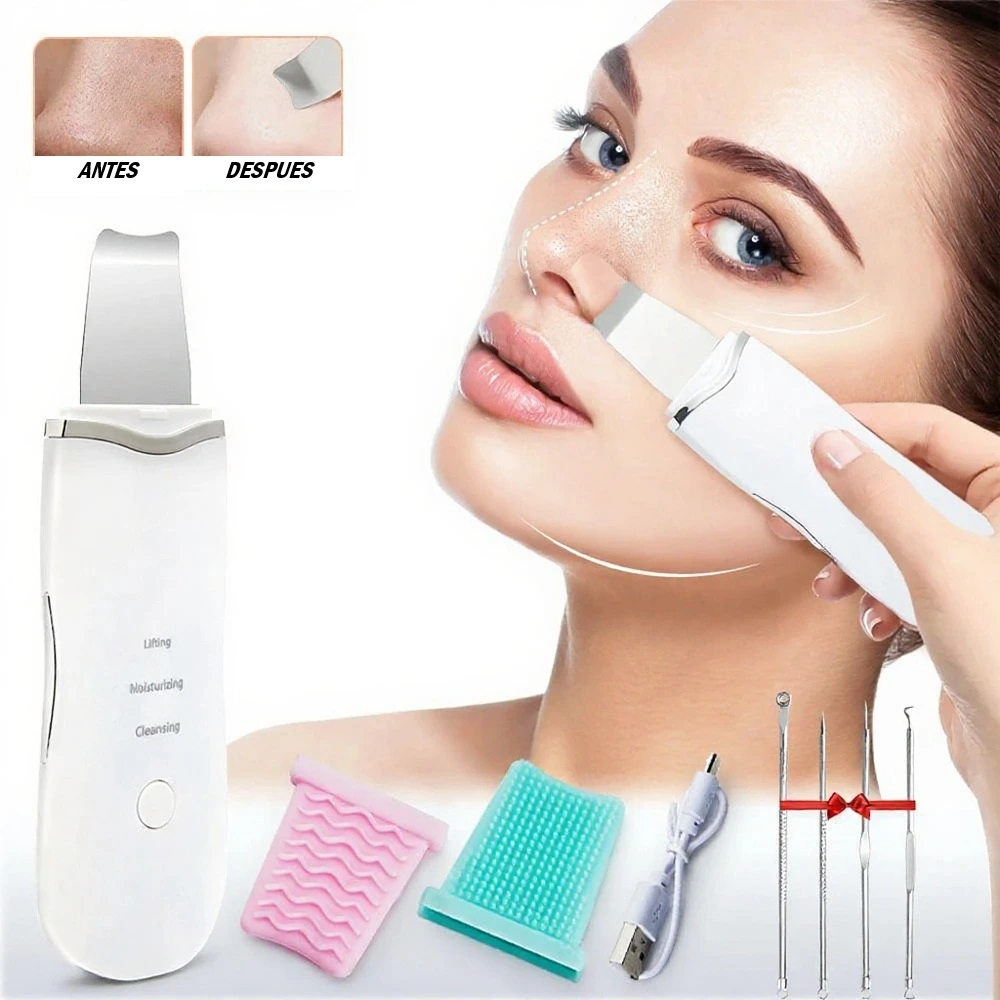 Depurador Facial Ultrasónico – Limpieza Profunda y Piel Radiante - Imagen 4