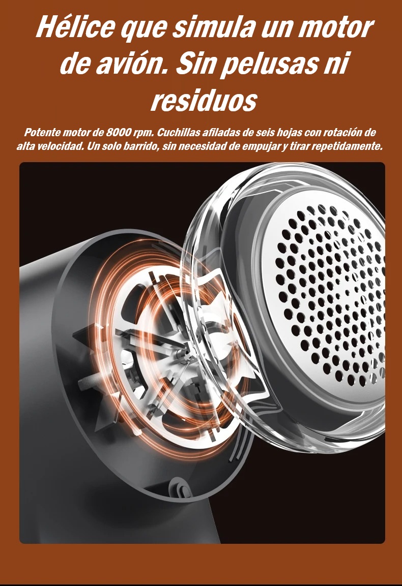 Eliminador de Pelusas Eléctrico con Pantalla LED – Moda sin Bolitas - Imagen 18