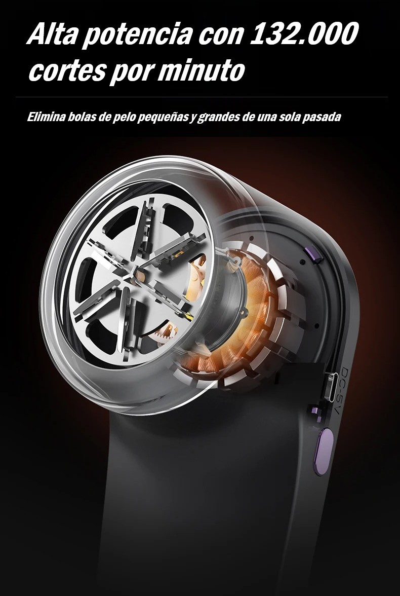 Eliminador de Pelusas Eléctrico con Pantalla LED – Moda sin Bolitas - Imagen 13