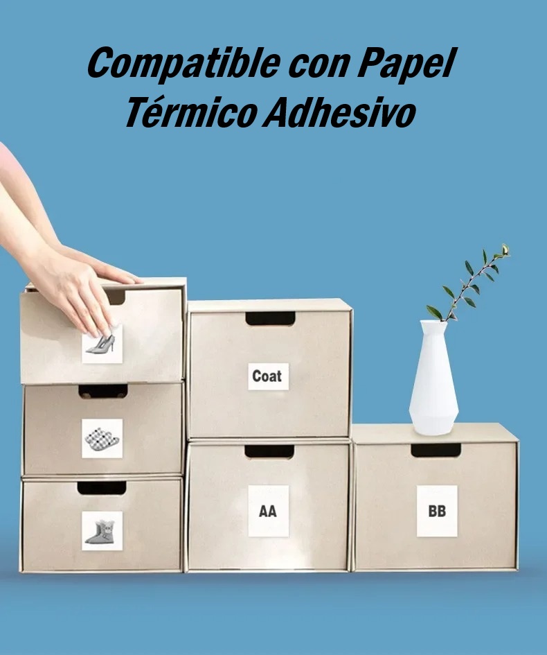 Mini Impresora Térmica Portátil “Gatito” – ¡Fotos y Etiquetas en tu Bolsillo! - Imagen 10