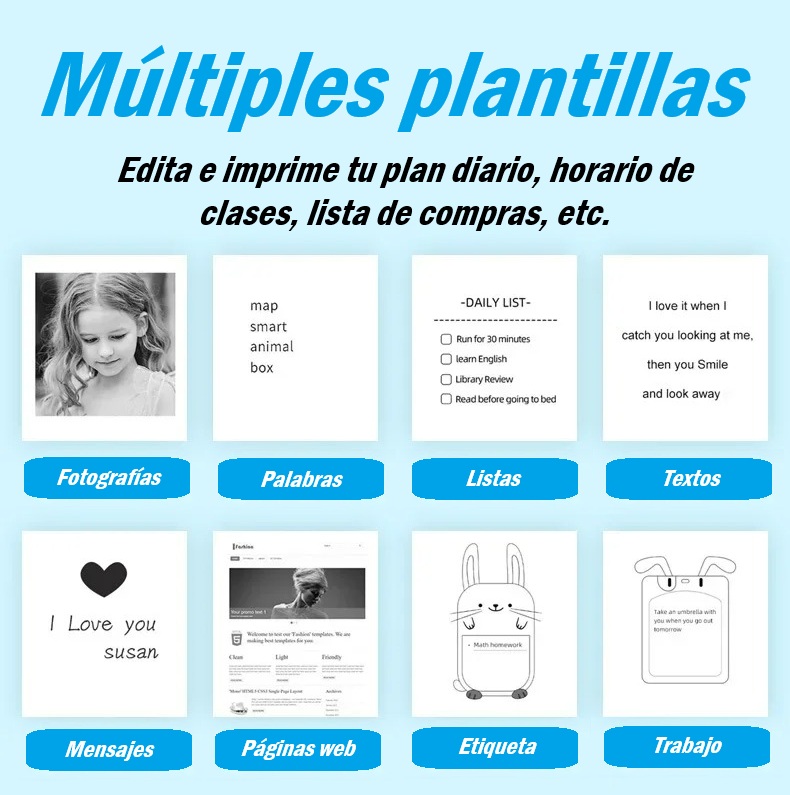 Mini Impresora Térmica Portátil “Gatito” – ¡Fotos y Etiquetas en tu Bolsillo! - Imagen 3