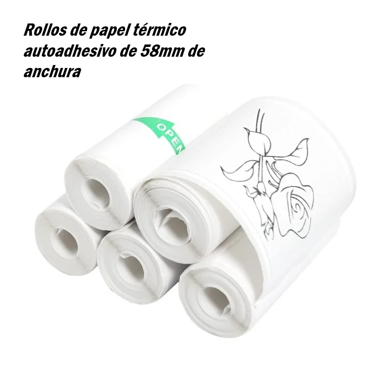 Mini Impresora Térmica Portátil “Gatito” – ¡Fotos y Etiquetas en tu Bolsillo! - Imagen 25