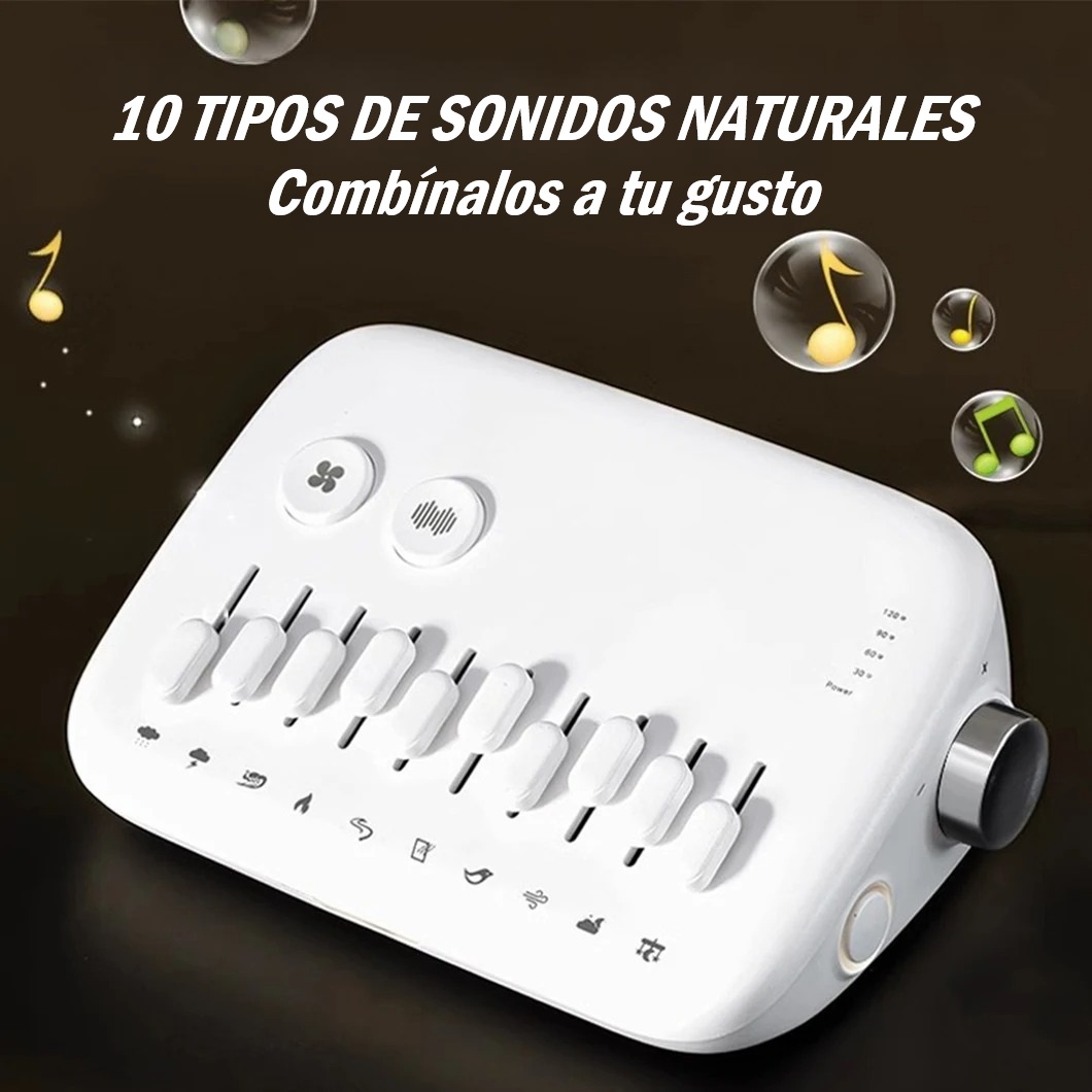Mini Máquina de Sonido para Dormir – 10 Sonidos Relax en tu Mano - Imagen 4