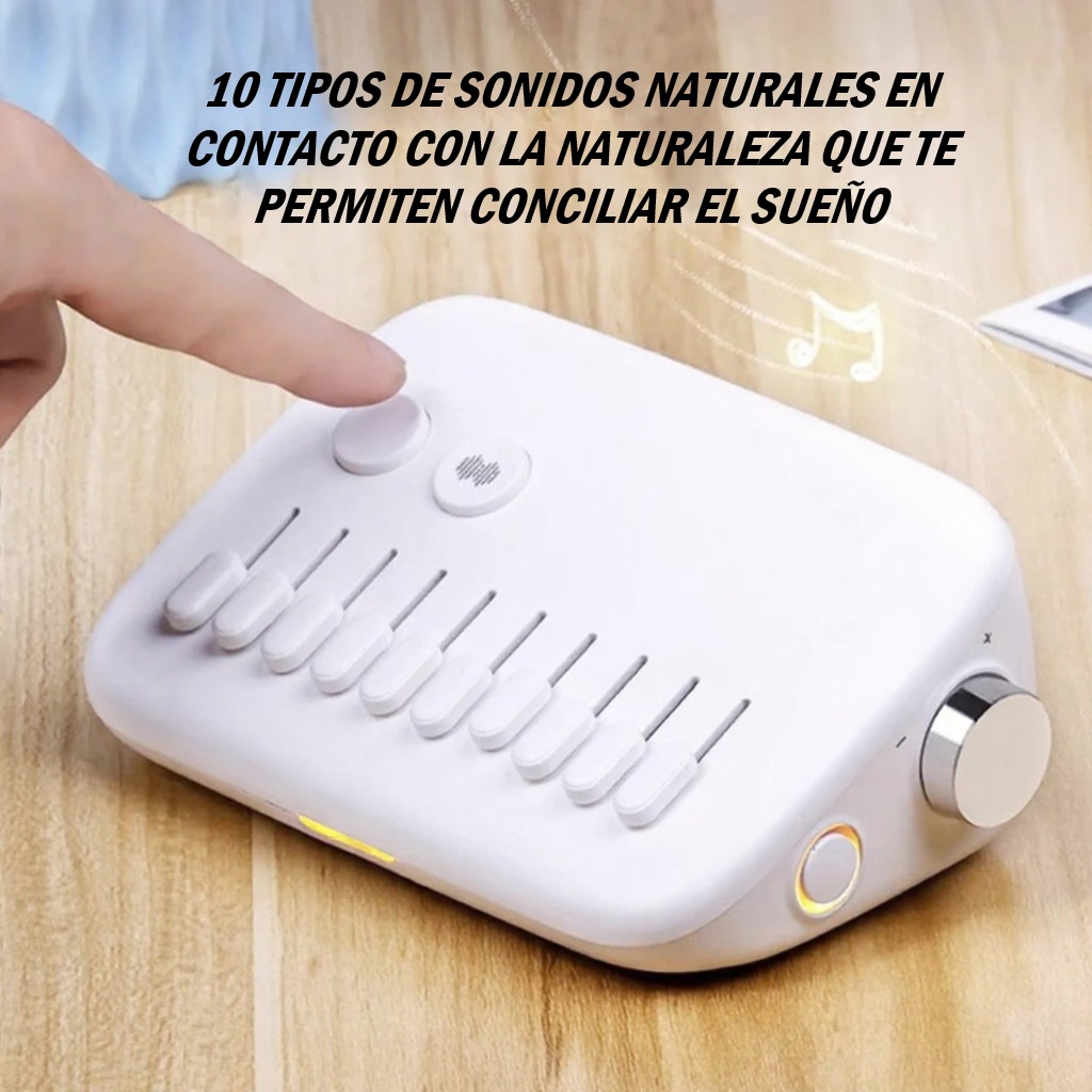 Mini Máquina de Sonido para Dormir – 10 Sonidos Relax en tu Mano - Imagen 3