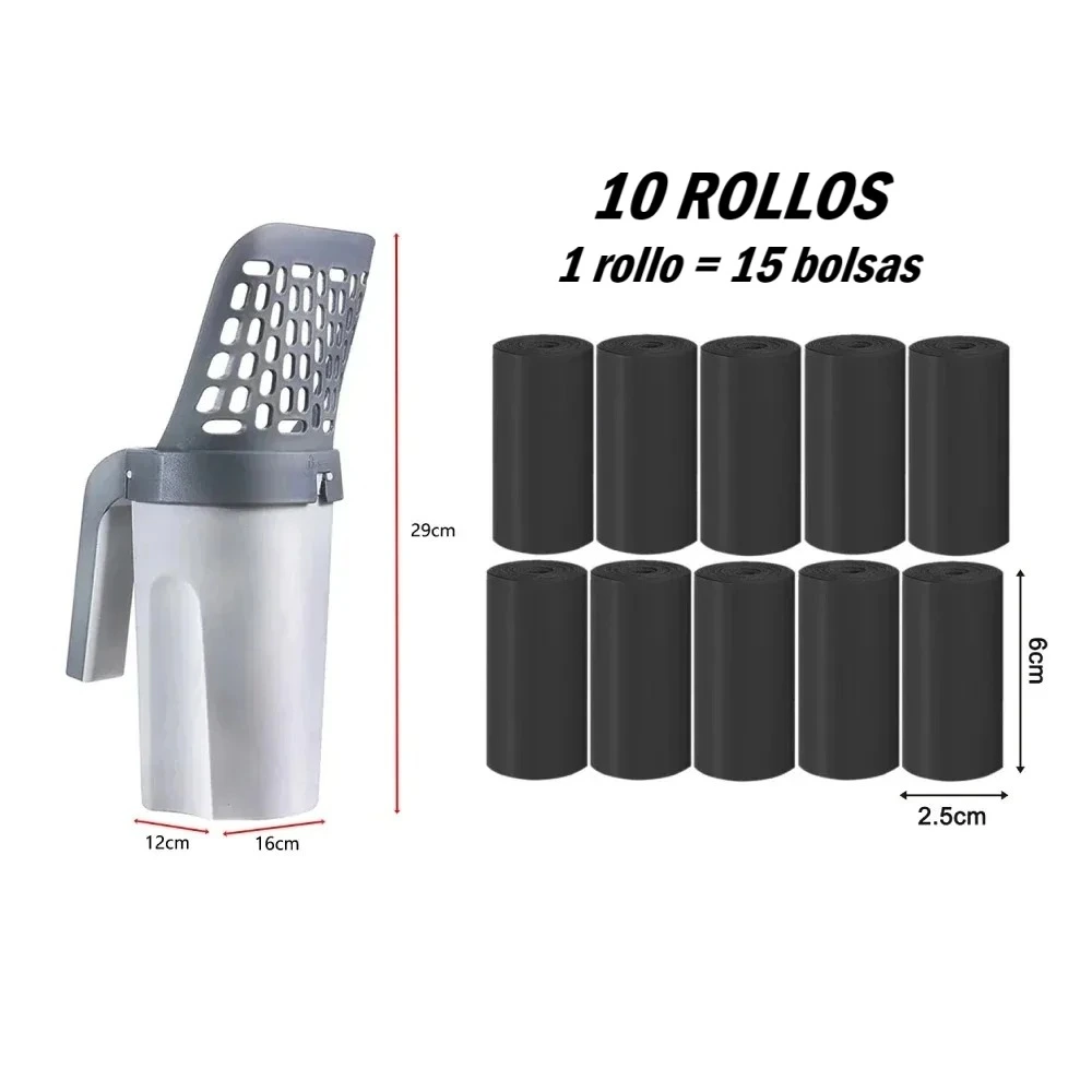 Pala 4 en 1 para Arena de Gatos – ¡Funcionalidad Total para Ti y Tu Minino! - Imagen 10