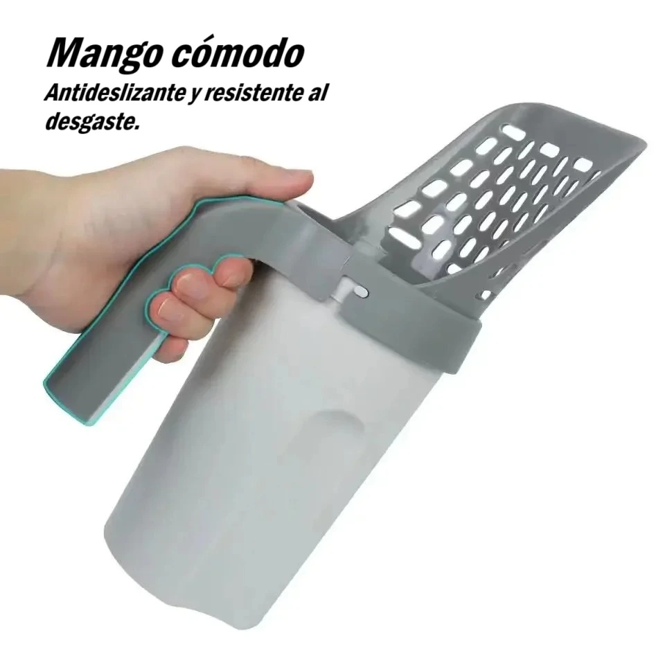 Pala 4 en 1 para Arena de Gatos – ¡Funcionalidad Total para Ti y Tu Minino! - Imagen 4