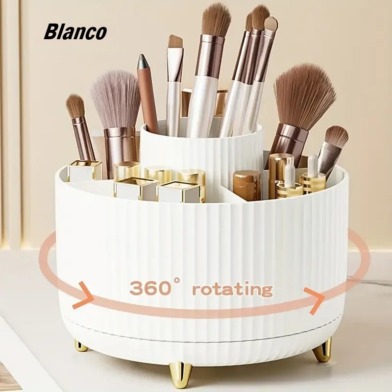 Soporte Giratorio 360° para Brochas de Maquillaje – Elegancia y Orden Multicolor - Imagen 10