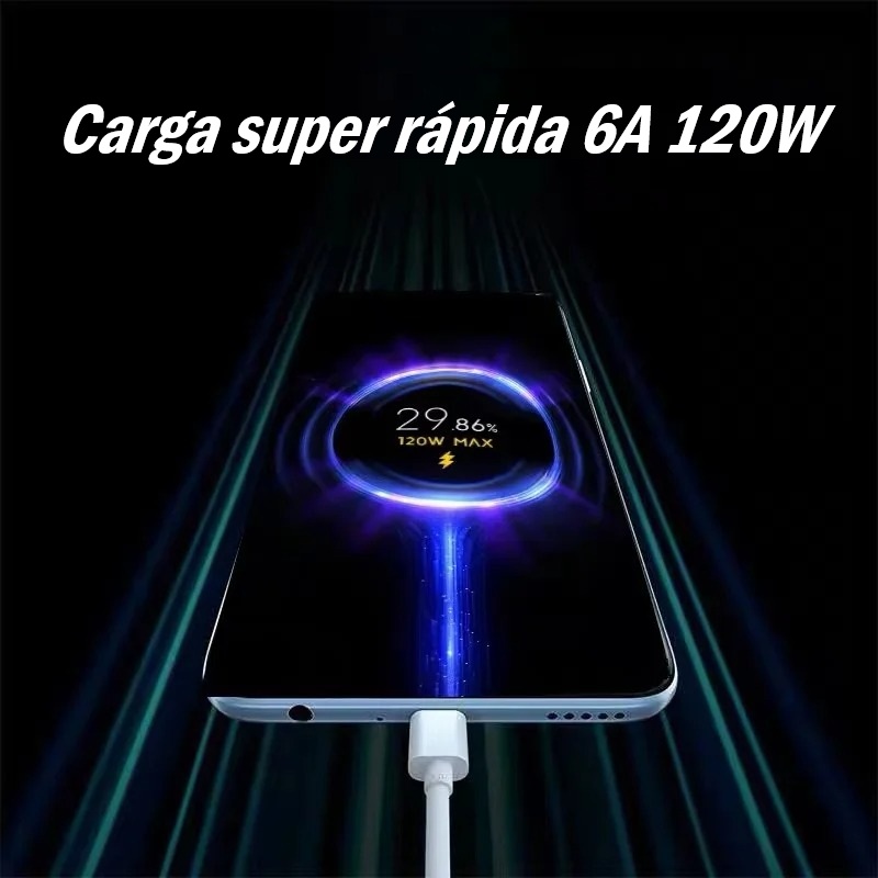 Cargador Ultra-Rápido 120 W – Tecnología GaN, Compacto, Protección Inteligente - Imagen 7