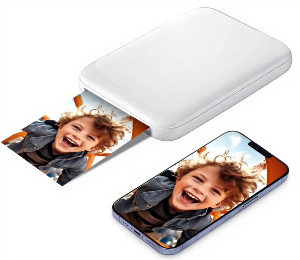 Mini Impresora Fotográfica Térmica a Color Sin Tinta – Instantes que Conservan Sonrisas - Imagen 4